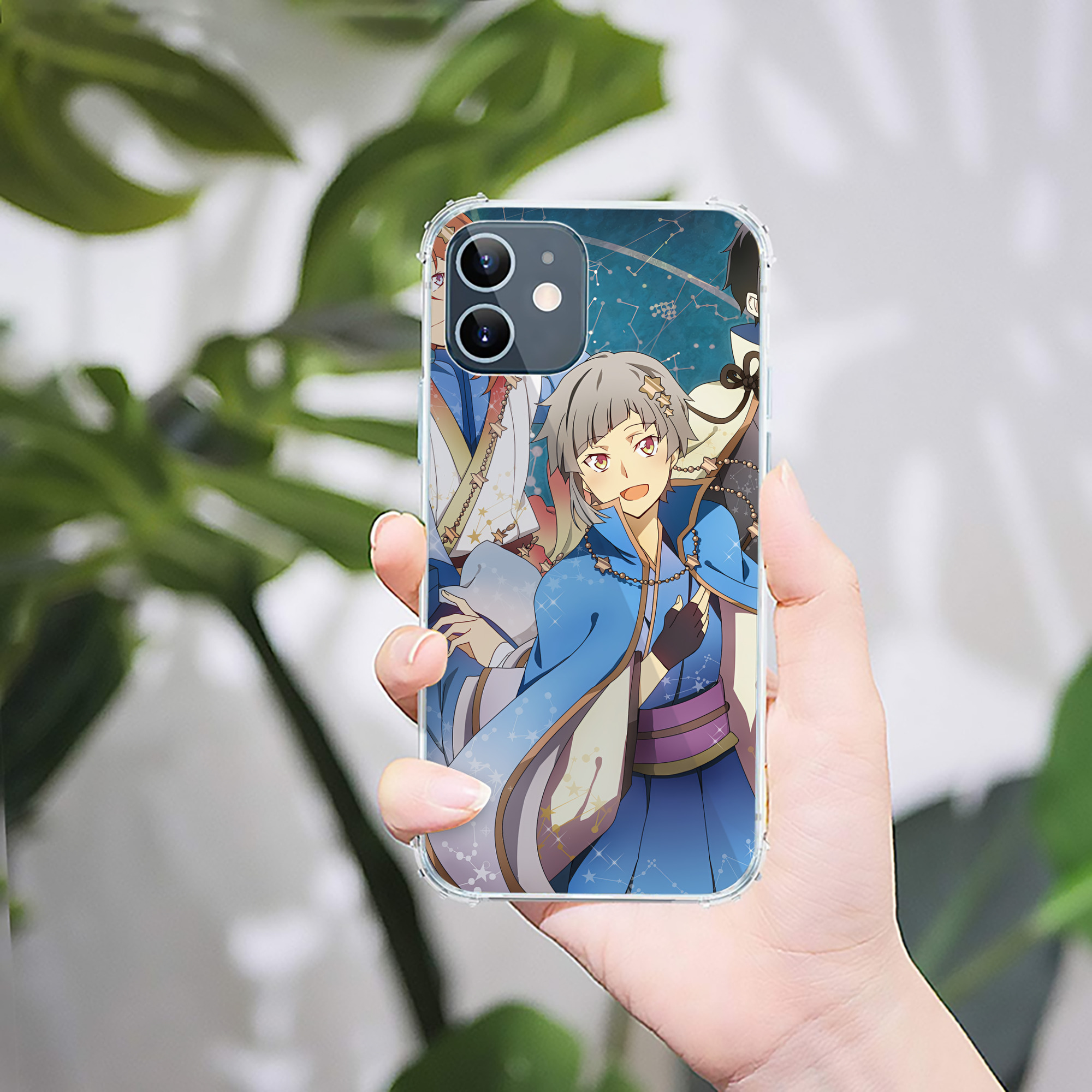（画像用） 文豪ストレイドッグス Bungo Stray Dogs 【iPhone 12シリーズ対応】透明スマホケース（クリアソフトケース）